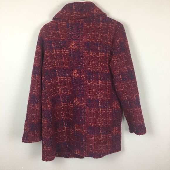 Pink & Purple Cowl Neck Coat- Maria Sole - Picture 2 of 6